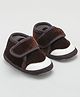 KIDSUN Colour Blocked Velcro Closure Booties - Brown