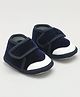 KIDSUN Colour Blocked Velcro Closure Booties - Navy Blue