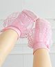 Akinos Kids Breathable Lace Detailed Socks - Light Pink