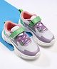 Cute Walk by Babyhug Velcro Closure Solid Sneaker Shoes - Purple