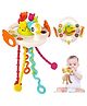 Vikrida Swan Pull String Toy for Babies | Teething Sensory Montessori Toy Made of Food-Grade Silicone for Toddlers