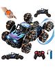 VikriDA 8 Wheel Remote Control Car with Lights, Music & 360° Rotation  Hand Control RC Vehicle Toy for Kids & Adults - Black