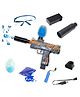 Vikrida Uzi Automatic Gel Ball Blaster Gun | Outdoor Shooting Toy for Adults with 2500 Soft Gel Balls for Fun Battles