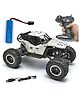VikriDA 1:18 Remote Control Rock Crawler Car | 2WD High-Speed Rechargeable Off-Road Monster Truck Toy for Kids  Silver
