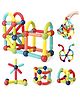 VikriDA 52-Piece Magnetic Sticks & Balls Building Set for Kids | Big Size STEM Construction Toy for Toddlers (Ages 3+, Multicolor)