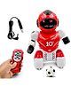 Vikrida RC Robot Remote Control Soccer Game (SoccerBot) for Kids, Football Toys for Boys & Girls USB Rechargeable - Red