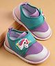 Cute Walk by Babyhug Velcro Closure Casual Shoes With Unicorn Applique - Purple