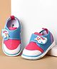 Cute Walk by Babyhug Velcro Closure Casual Shoes With Unicorn Applique - Pink
