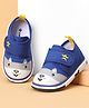 Cute Walk by Babyhug Casual Shoes With Velcro Closure & Bunny Face Applique - Blue