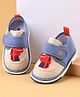 Cute Walk by Babyhug Casual Shoes With Dino Applique & Velcro Closure - Beige