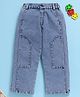 TOONYPORT Denim Woven Solid Jeans - Light Blue