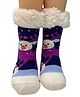 Butterthief Woollen Knit Animal Designed Anti Skid Socks - Dark Blue