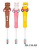 AKN TOYS Cute Cartoon Kids Toothbrush  Extra Microfiber Soft Bristles, Ergonomic Handle with Animal Design- PACK OF -1 - ( COLOR AND DESIGN MAY VARY )