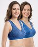 Bella Mama Women Cotton Elastane Sleep Bra Pack Of 2 (Colour May Vary)
