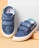 Cute Walk by Babyhug Casual Shoes With Text Design - Blue