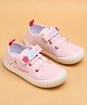 Cute Walk by Babyhug Casual Shoes With Velcro Closure & Cat Design - Pink