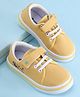 Cute Walk by Babyhug Velcro Closure Casual Shoes with Animal Print - Yellow