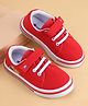 Cute Walk by Babyhug Velcro Closure Casual Shoes with Animal Print - Red