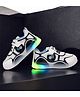 Maimne Mesh Detailed Velcro Closure LED Shoes - Multi Colour
