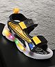 Maimne Abstract Designed Velcro Closure LED Sandals - Multi Colour