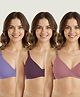 Bella Mama Maternity Non Padded Nursing Bra Pack of 3 (Colour May Vary)