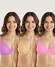 Bella Mama Maternity Non Padded Nursing Bra Pack of 3 (Colour May Vary)