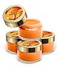 Vaadi Herbals Pack Of 4 Lip Balm - Orange & Shea Butter (10 g X 4)