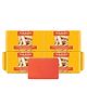 Vaadi Herbals Pack Of 6 Divine Sandal Soap With Saffron & Turmeric - (75 g X 6)