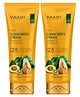 Vaadi Herbals Pack Of 2 Sunscreen Cream Spf-25 With Extracts Of Kiwi & Avocado - (110 g X 2)
