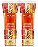 Vaadi Herbals Pack Of 2 Chandan Kesar Haldi Fairness Face Pack - (120g X 2)