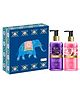 Vaadi Herbals Exotic Floral Shower Gels Gift Box - Enachanting Rose & Mogra 300 ml & Heavenly Lavender & Rosemary 300 ml - ( 300 ml X 2 )
