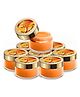 Vaadi Herbals Pack Of 8 Lip Balm - Orange & Shea Butter (10 g X 8)