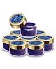 Vaadi Herbals Blueberry Lip Balm - Pack Of 8 - 10 g Each