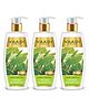 Vaadi Herbals Pack Of 3 Superbly Smoothing Heena Shampoo With Green Tea Extracts (350 ml X 3)