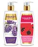 Vaadi Herbals Lavender Shampoo With Corn Rose Conditioner - ( 350 ml X 2)