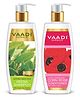 Vaadi Herbals Superbly Smoothing Heena Shampoo With Corn Rose Conditioner - ( 350 ml X 2)