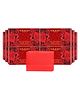 Vaadi Herbals Pack Of 12 Enchanting Rose Soap With Mulberry Extract - (75 G X 12)