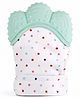 FunBlast Silicon Baby Teething Mitten Toy for Babies  Pack of 1 (SkyBlue)