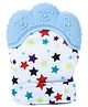 FunBlast Silicon Baby Teething Mitten Toy for Babies  Pack of 1 (LightBlue)