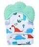 FunBlast Silicon Baby Teething Mitten Toy for Babies  Pack of 1 (SeaGreen)