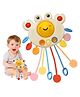 FunBlast Montessori Pull String Teething Toy for Babies  Pack of 1 (Crab)