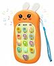 FunBlast Bunny Musical Toy with Light & Sound for Babies  Pack of 1, (Orange)