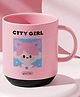 FunBlast Cute Cartoon Design Milk Mug for Girls  450 ml (Multicolor)