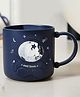 FunBlast Space Design Milk Mug for Children  Pack of 1 (390 ml) (Navy-Blue)