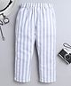 BAATCHEET Cotton Striped Pant - Blue