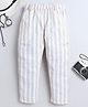 BAATCHEET Cotton Striped Pant - Beige