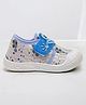 Lil Lollipop Animal Designed Velcro Closure Shoes - Grey