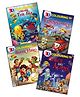 Sawan 3D Colouring Book Set of 4 - English