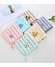 TERI BERI Baby Washcloths Ultra Soft Cotton Face Towels with Cute Animal Embroidery, 30x30 cm, Gentle for Newborns & Toddlers