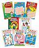 Set of 8 Word Search And Cross Words Book - English